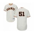 San Francisco Giants #51 Conner Menez Cream Home Flex Base Authentic Collection Baseball Player Jersey