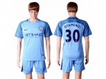 Manchester City #30 Otamendi Home Soccer Club Jersey
