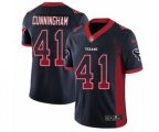 Houston Texans #41 Zach Cunningham Limited Navy Blue Rush Drift Fashion NFL Jersey