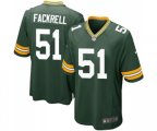 Green Bay Packers #51 Kyler Fackrell Game Green Team Color Football Jersey