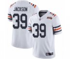 Chicago Bears #39 Eddie Jackson White 100th Season Limited Football Jersey