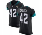 Jacksonville Jaguars #42 Barry Church Teal Black Team Color Vapor Untouchable Elite Player Football Jersey