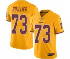 Washington Redskins #73 Chase Roullier Limited Gold Rush Vapor Untouchable Football Jersey