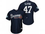 Atlanta Braves #47 Tom Glavine 2017 Spring Training Cool Base Stitched MLB Jersey
