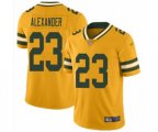 Green Bay Packers #23 Jaire Alexander Limited Gold Inverted Legend Football Jersey