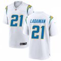 Los Angeles Chargers Retired Player #21 Chargers LaDainian Nike White Vapor Limited Jersey
