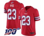 Buffalo Bills #23 Micah Hyde Limited Red Rush Vapor Untouchable 100th Season Football Jersey