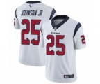 Houston Texans #25 Duke Johnson Jr White Vapor Untouchable Limited Player Football Jersey