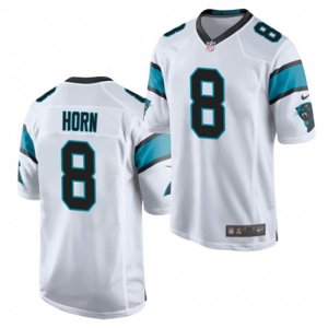 Carolina Panthers #8 Jaycee Horn White Nike NFL Vapor Untouchable Limited Jersey