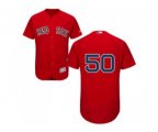 Boston Red Sox #50 Mookie Betts Red Flexbase Authentic Collection Stitched Baseball Jersey