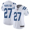 Indianapolis Colts #27 Nate Hairston White Vapor Untouchable Elite Player NFL Jersey