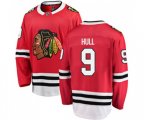 Chicago Blackhawks #9 Bobby Hull Fanatics Branded Red Home Breakaway NHL Jersey