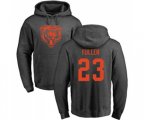 Chicago Bears #23 Kyle Fuller Ash One Color Pullover Hoodie