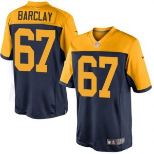 Green Bay Packers #67 Don Barclay Limited Navy Blue Alternate NFL Jersey