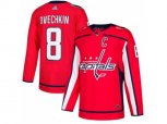 Washington Capitals #8 Alex Ovechkin Red Home Authentic Stitched NHL Jersey