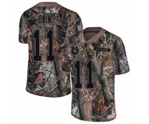 Indianapolis Colts #11 Deon Cain Limited Camo Rush Realtree Football Jersey