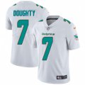Miami Dolphins #7 Brandon Doughty White Vapor Untouchable Limited Player NFL Jersey