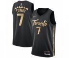 Toronto Raptors #7 Kyle Lowry Swingman Black Basketball Jersey - 2019-20 City Edition