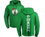 Boston Celtics #32 Kevin Mchale Kelly Green Backer Pullover Hoodie