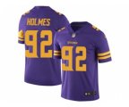 Minnesota Vikings #92 Jalyn Holmes Purple Men Stitched NFL Limited Rush Jersey