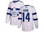 Toronto Maple Leafs #14 Dave Keon White Authentic 2018 Stadium Series Stitched NHL Jersey