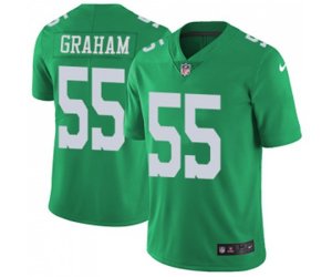 Philadelphia Eagles #55 Brandon Graham Limited Green Rush Vapor Untouchable Football Jersey