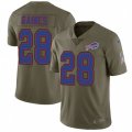 Buffalo Bills #28 E.J. Gaines Limited Olive 2017 Salute to Service NFL Jersey