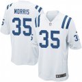 Indianapolis Colts #35 Darryl Morris Game White NFL Jersey