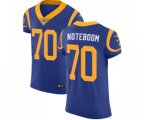 Los Angeles Rams #70 Joseph Noteboom Royal Blue Alternate Vapor Untouchable Elite Player Football Jersey