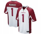 Arizona Cardinals #1 Kyler Murray Game White Football Jersey