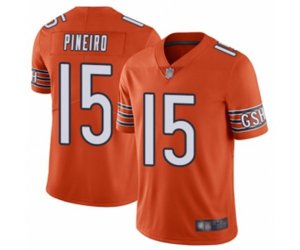 Chicago Bears #15 Eddy Pineiro Orange Alternate Vapor Untouchable Limited Player Football Jersey