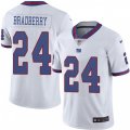 New York Giants #24 James Bradberry White Stitched NFL Limited Rush Jersey
