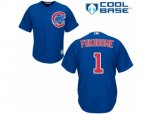 Chicago Cubs #1 Kosuke Fukudome Replica Royal Blue Alternate Cool Base MLB Jersey
