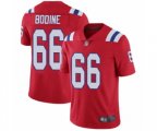 New England Patriots #66 Russell Bodine Red Alternate Vapor Untouchable Limited Player Football Jersey