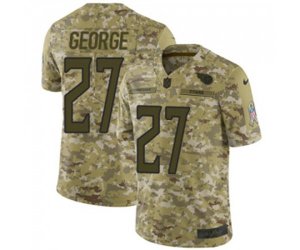 Tennessee Titans #27 Eddie George Limited Camo 2018 Salute to Service Football Jersey