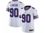 Buffalo Bills #90 Shaq Lawson Vapor Untouchable Limited White NFL Jersey