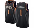 Phoenix Suns #1 Penny Hardaway Swingman Black Alternate Basketball Jersey Statement Edition