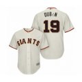 San Francisco Giants #19 Mauricio Dubon Authentic Cream Home Cool Base Baseball Player Jersey