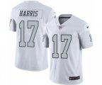 Oakland Raiders #17 Dwayne Harris Elite White Rush Vapor Untouchable Football Jersey