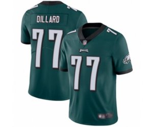 Philadelphia Eagles #77 Andre Dillard Midnight Green Team Color Vapor Untouchable Limited Player Football Jersey