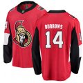 Ottawa Senators #14 Alexandre Burrows Fanatics Branded Red Home Breakaway NHL Jersey