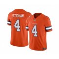 Denver Broncos #4 Jarrett Stidham Orange 2023 F.U.S.E. Vapor Untouchable Football Stitched Jersey