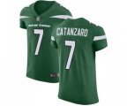 New York Jets #7 Chandler Catanzaro Green Team Color Vapor Untouchable Elite Player Football Jersey