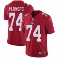 New York Giants #74 Ereck Flowers Red Alternate Vapor Untouchable Limited Player NFL Jersey