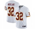 Washington Redskins #32 Jimmy Moreland White Vapor Untouchable Limited Player Football Jersey