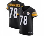 Pittsburgh Steelers #78 Alejandro Villanueva Black Team Color Vapor Untouchable Elite Player Football Jersey
