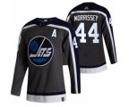 Winnipeg Jets #44 Josh Morrissey Black 2020-21 Reverse Retro Alternate Hockey Jersey
