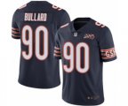 Chicago Bears #90 Jonathan Bullard Navy Blue Team Color 100th Season Limited Football Jersey