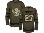 Toronto Maple Leafs #27 Darryl Sittler Green Salute to Service Stitched NHL Jersey