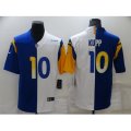 Los Angeles Rams #10 Cooper Kupp Blue-White Nike Fashion Football Jersey